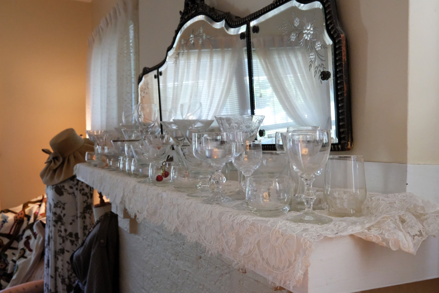 Rath and her husband have made many improvements to the home while keeping with the style of architecture.